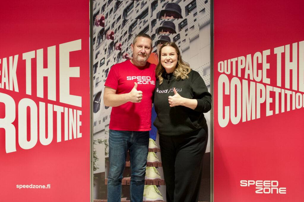 Rauno Kais, Country Manager and Laura Nykänen, Head of kood/Sisu.